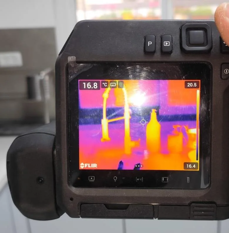 ציוד איתור נזילות מהאתר המקורי
